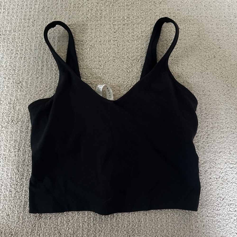 Black Lululemon Align Tank